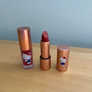 ❤️‍🔥BUNDLE❤️‍🔥 Lip and Cheek mousse Hello Kitty and Lipstick Hello Kitty